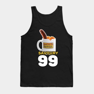 Savoury 99 Beans and a Sausage Tank Top